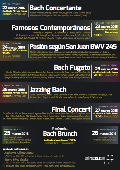 Bach Festival 2