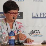 Isabel Suárez imparte en la Casa de Colón la conferencia ‘Tiempo de mujeres’