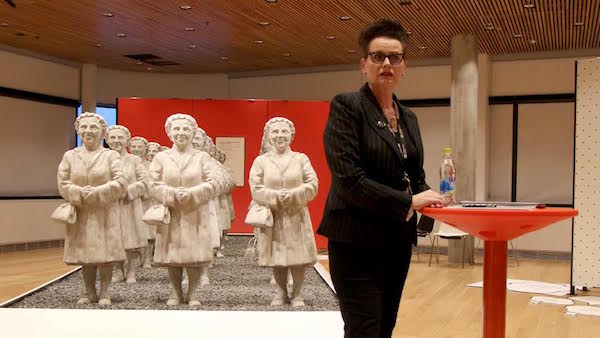 Maria Perstedt, directora del primer Museo de la Historia de la Mujer del mundo, ofrece una conferencia en la Casa de Colón