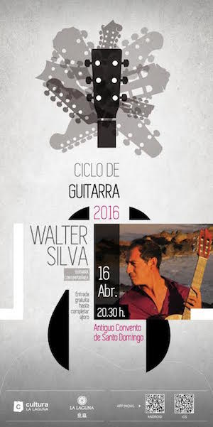 Walter Silva ofrecerá este sábado un concierto gratuito en el Convento de Santo Domingo