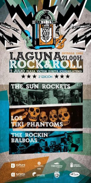 Rockin Balboas, Tiki Phantoms The Sun Rockets actuarán en ‘La Laguna Rock & Roll’