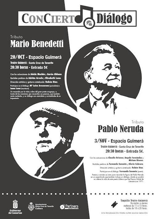 La poesía de Mario Benedetti será la protagonista de ConCierto Diálogo 2016