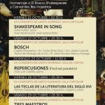 El ‘Festival de Música Antigua’ homenajeará a Shakespeare, El Bosco y Cervantes