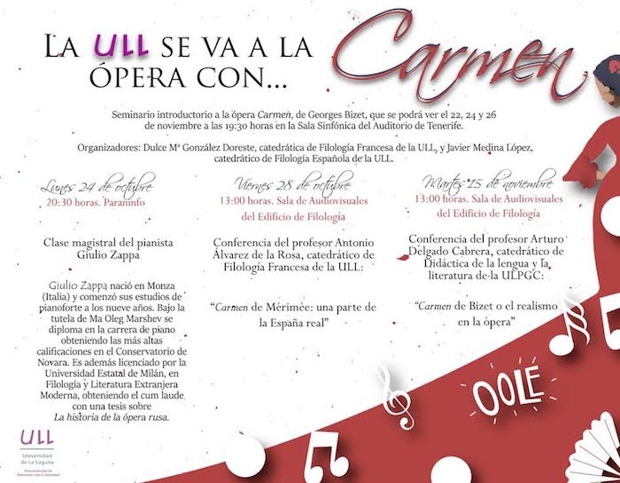 La Universidad de La Laguna “Se va a la Ópera con Carmen”