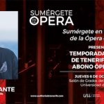 Ópera de Tenerife presenta en La ULL su programación y el abono joven