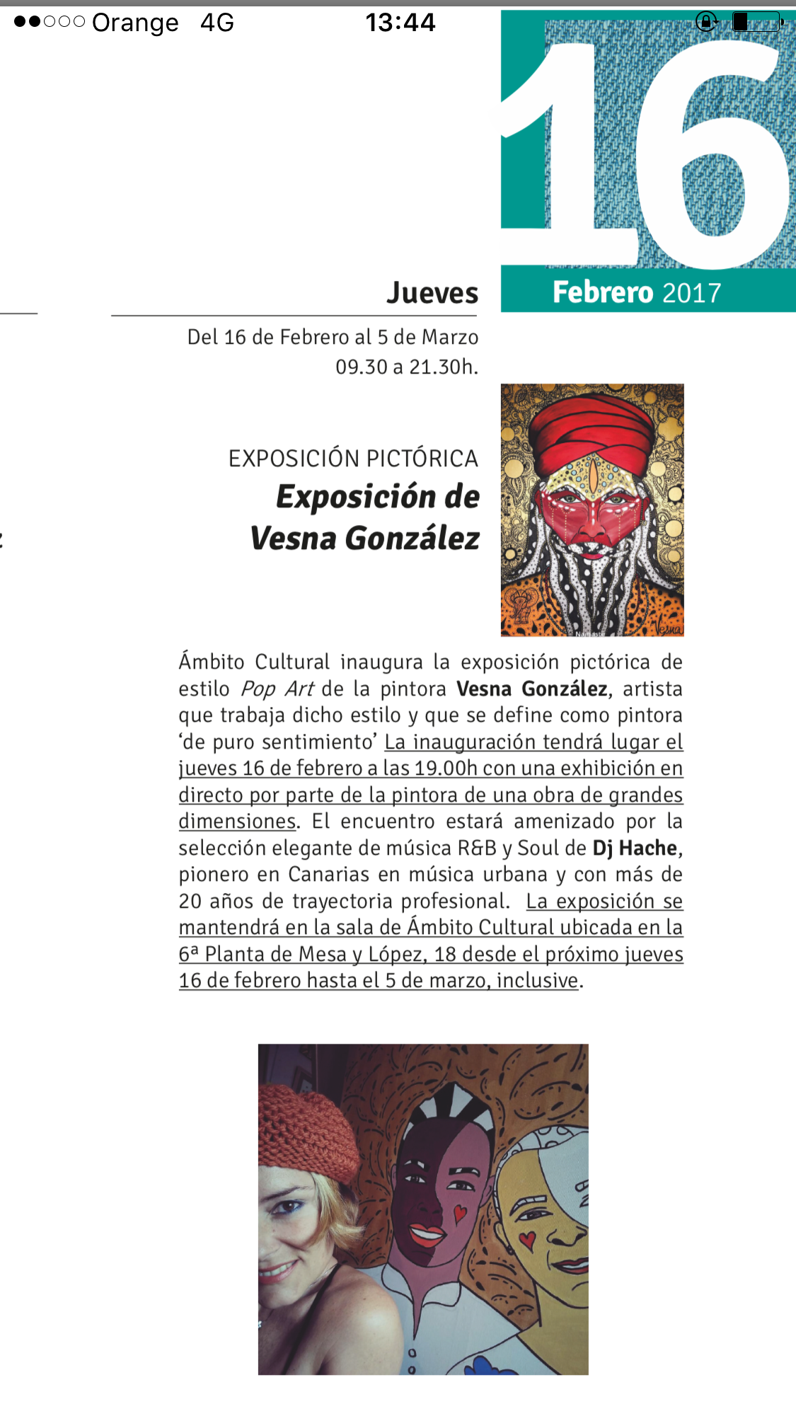 Exposición de Vesna González