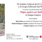 Quique Guijarro presentará sus dos libros en Canarias el próximo 10 de enero