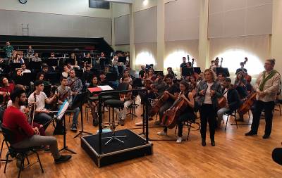 La Joven Orquesta de Canarias ultima los preparativos para su concierto de Año Nuevo en las Islas