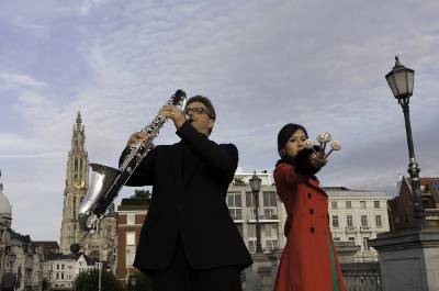 El Dúo Antwerp recorre las islas con los peculiares sonidos de la marimba y el clarinete bajo