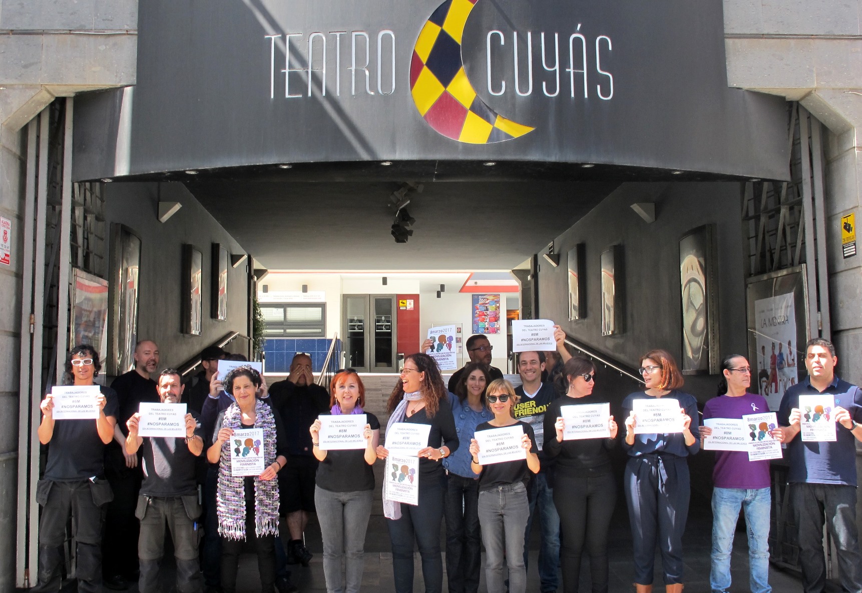 La Fundación de las Artes Escénicas de Gran Canaria se suma en el Día de la Mujer al paro contra la violencia de género y por la igualdad