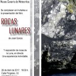 Presentación del libro ‘Rocas Lunares’