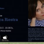 La escritora Blanca Riestra ofrecerá una charla en la Casa-Museo Pérez Galdós