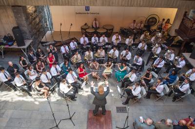 El concierto de la Banda de la Federación de Tenerife por el Día de Canarias será este año en la plaza de la Candelaria