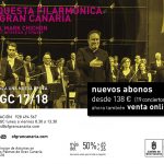 Abonos nueva temporada 17/18 de la Orquesta Filarmónica de Gran Canaria