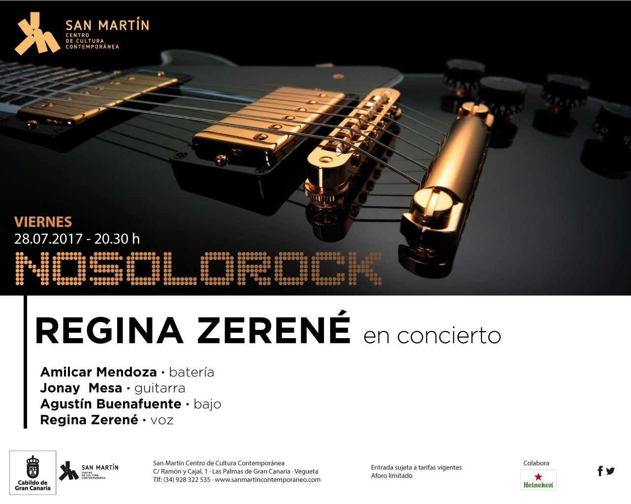Regina Zerené Quartet cierra el ciclo de conciertos ‘Nosolorock’ 2017 en San Martín