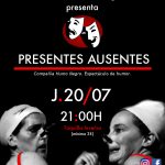 El grupo Humo Negro (Teatro, Argentina) presenta su obra ‘Presentes Ausentes’ en el Café Teatro Rayuela