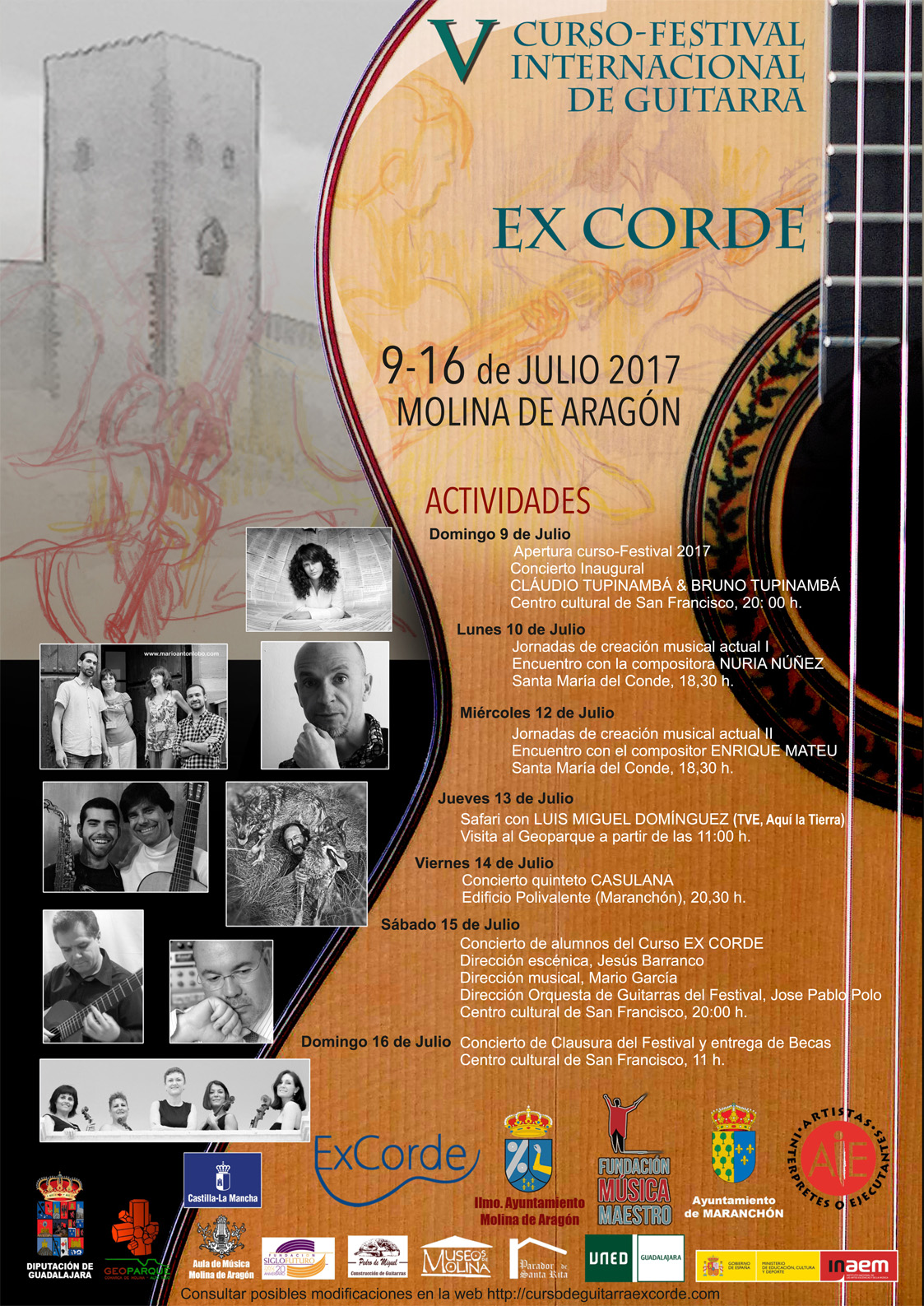 Curso-Festival Internacional de Guitarra Ex Corde