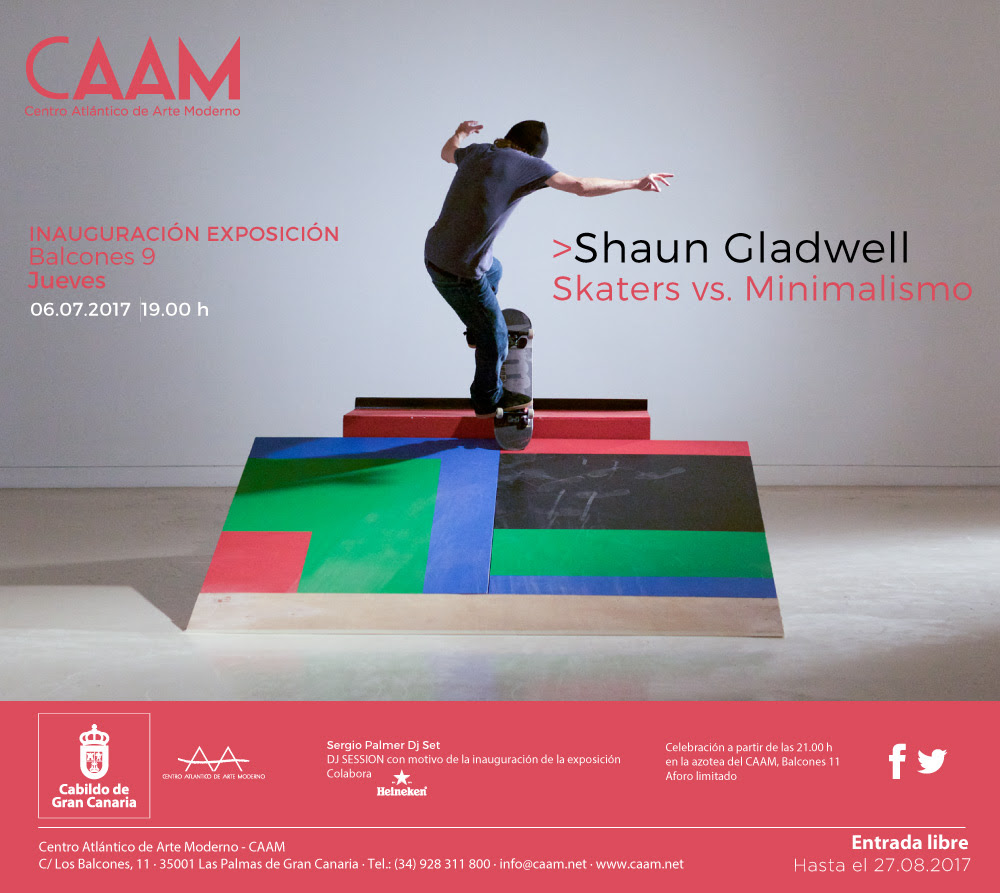 Exposición ‘Skaters vs. Minimalismo’ en el CAAM