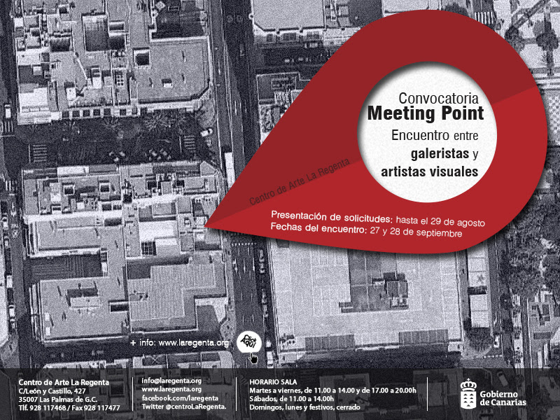 Convocatoria «Meeting Point. Encuentro entre galeristas y artistas visuales». Centro de Arte La Regenta.