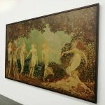 La exposición ‘Pintura y poesía: la tradición canaria del siglo XX’ permite por primera vez al público canario ver ‘El Jardín de las Hespérides’