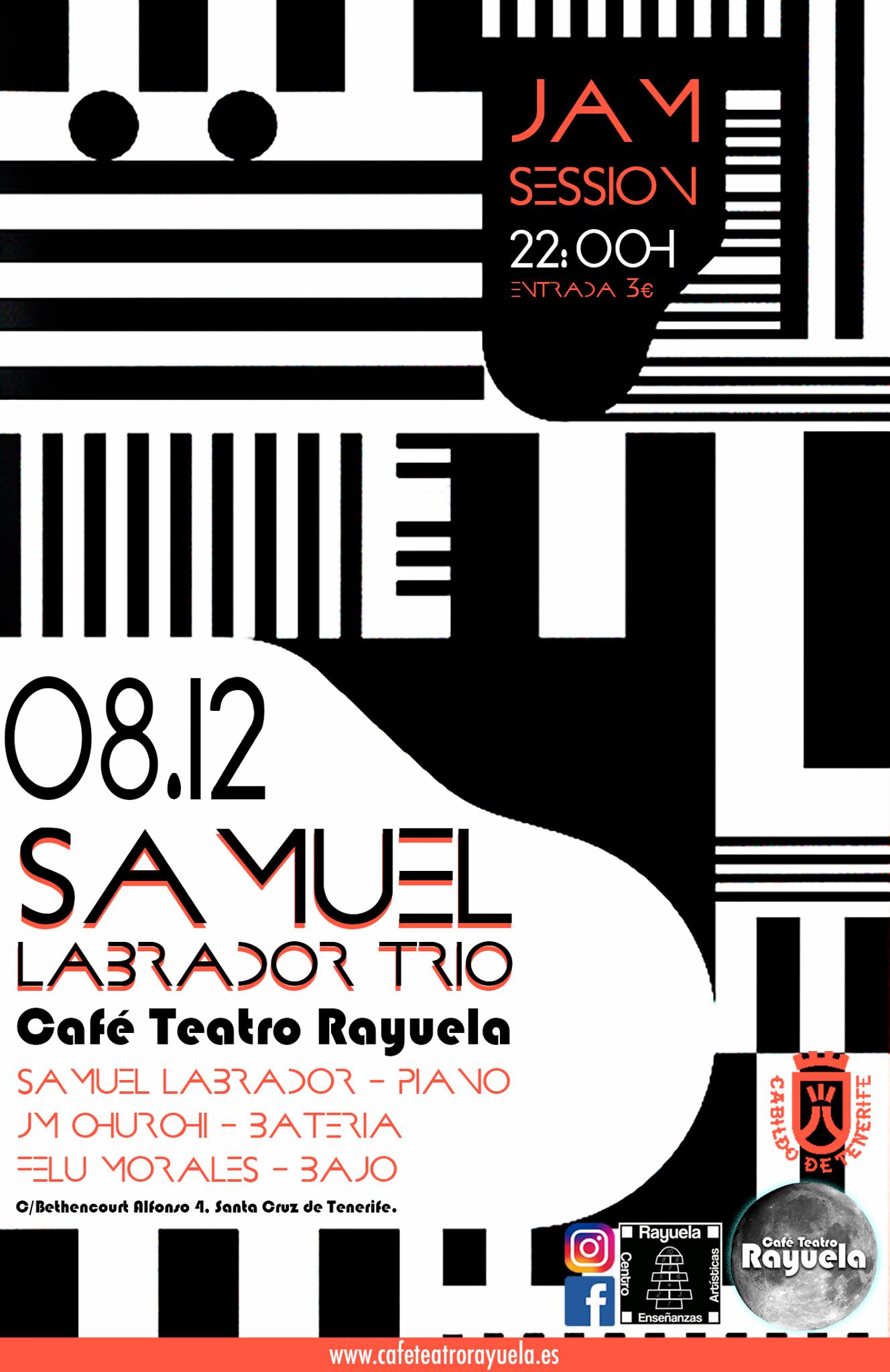 Samuel Labrador Trío (jam session) en el Cafe Teatro Rayuela