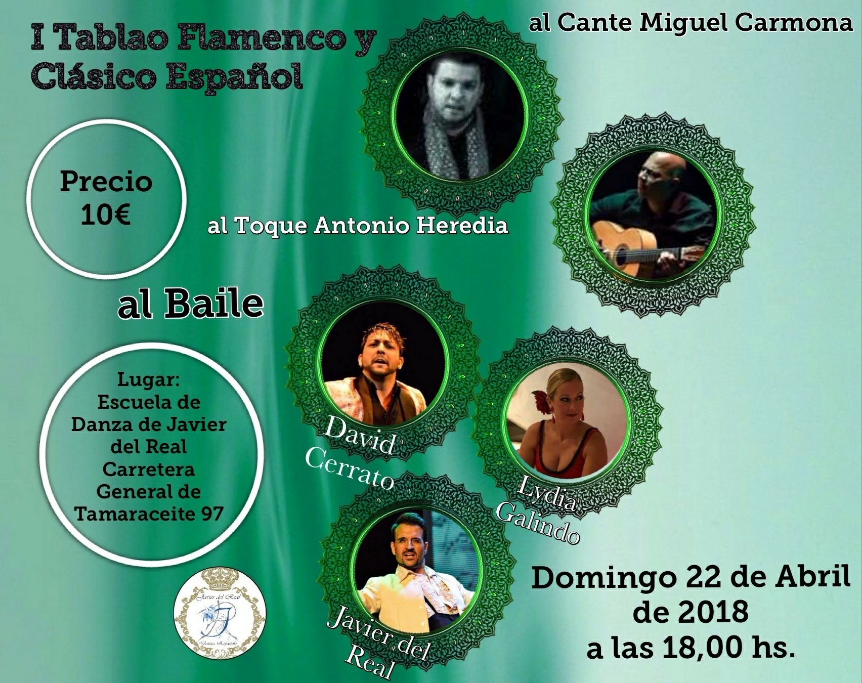 I Tablao Flamenco y Clásico Español en la Escuela de Danza de Javier del Real