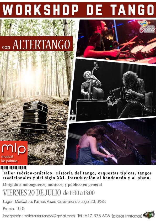 Workshop de tango con Altertango