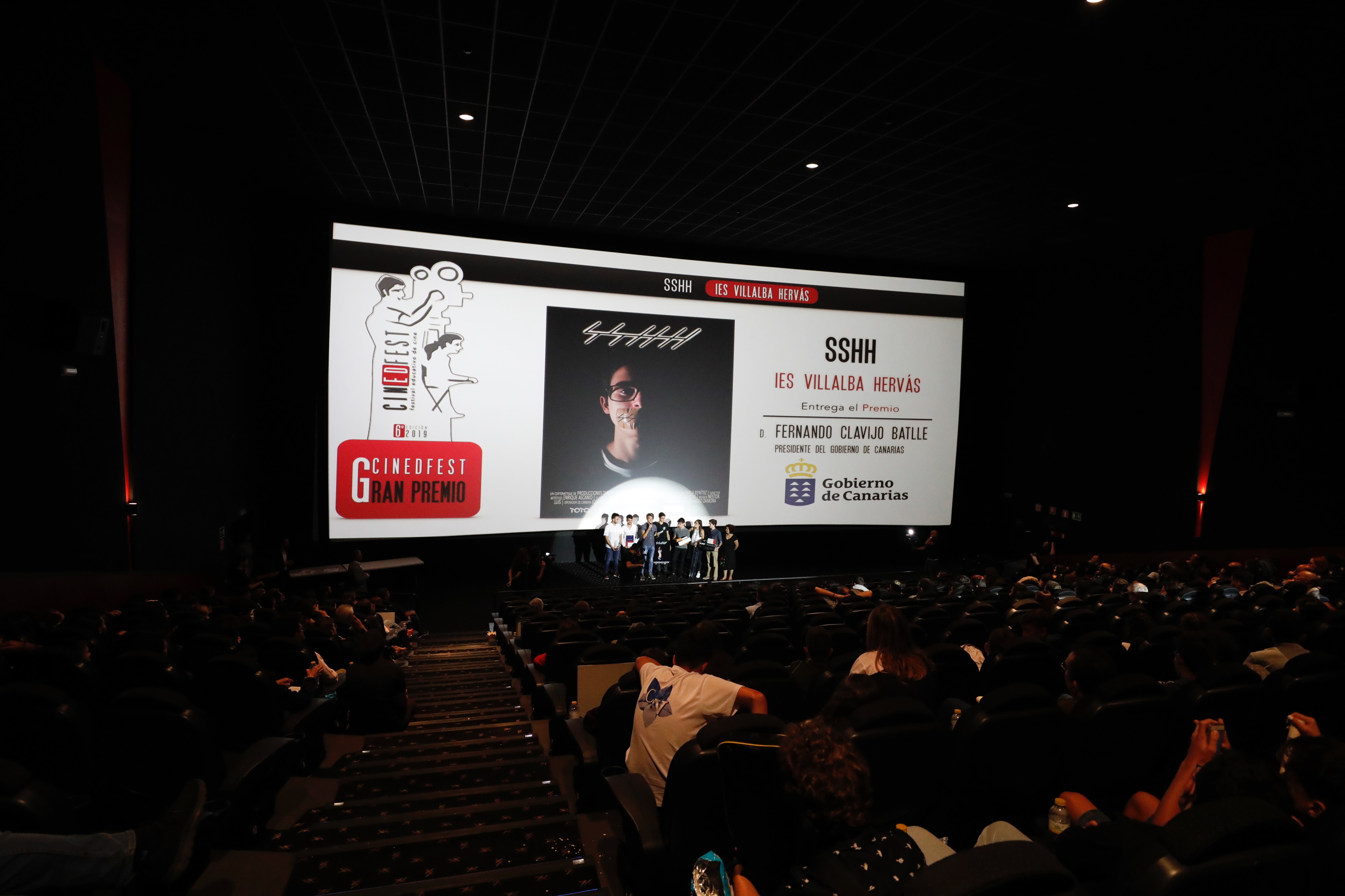 Y el Gran Premio del Cinedfest es para el IES Villalba Hervás