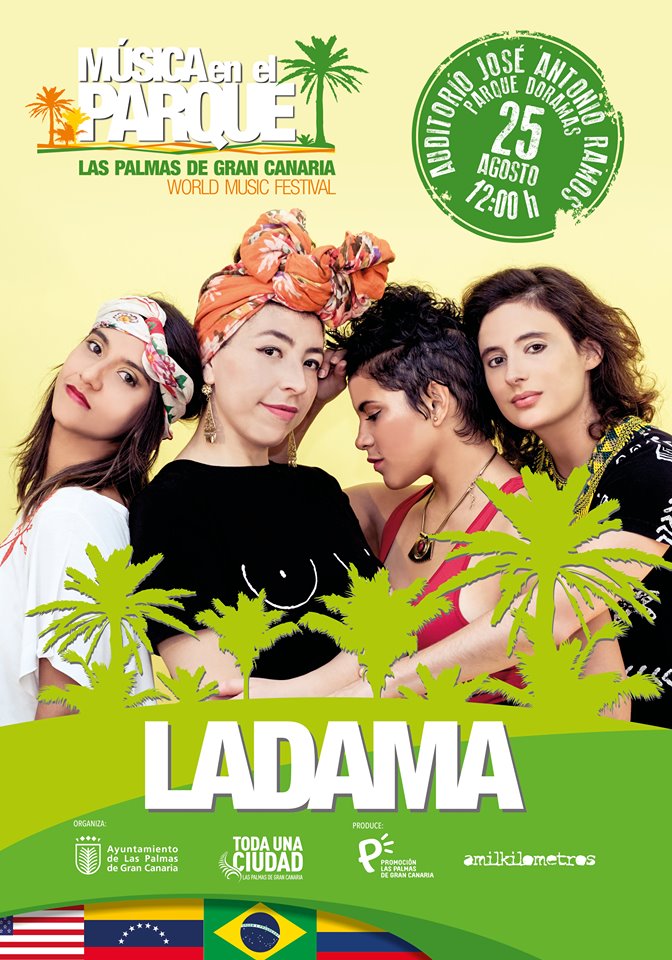 La música latina alternativa y el empoderamiento femenino llegan al Doramas en las voces de la banda internacional LADAMA
