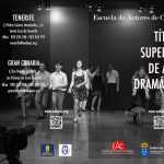 Escuela de Actores de Canarias, suspensión de actividades