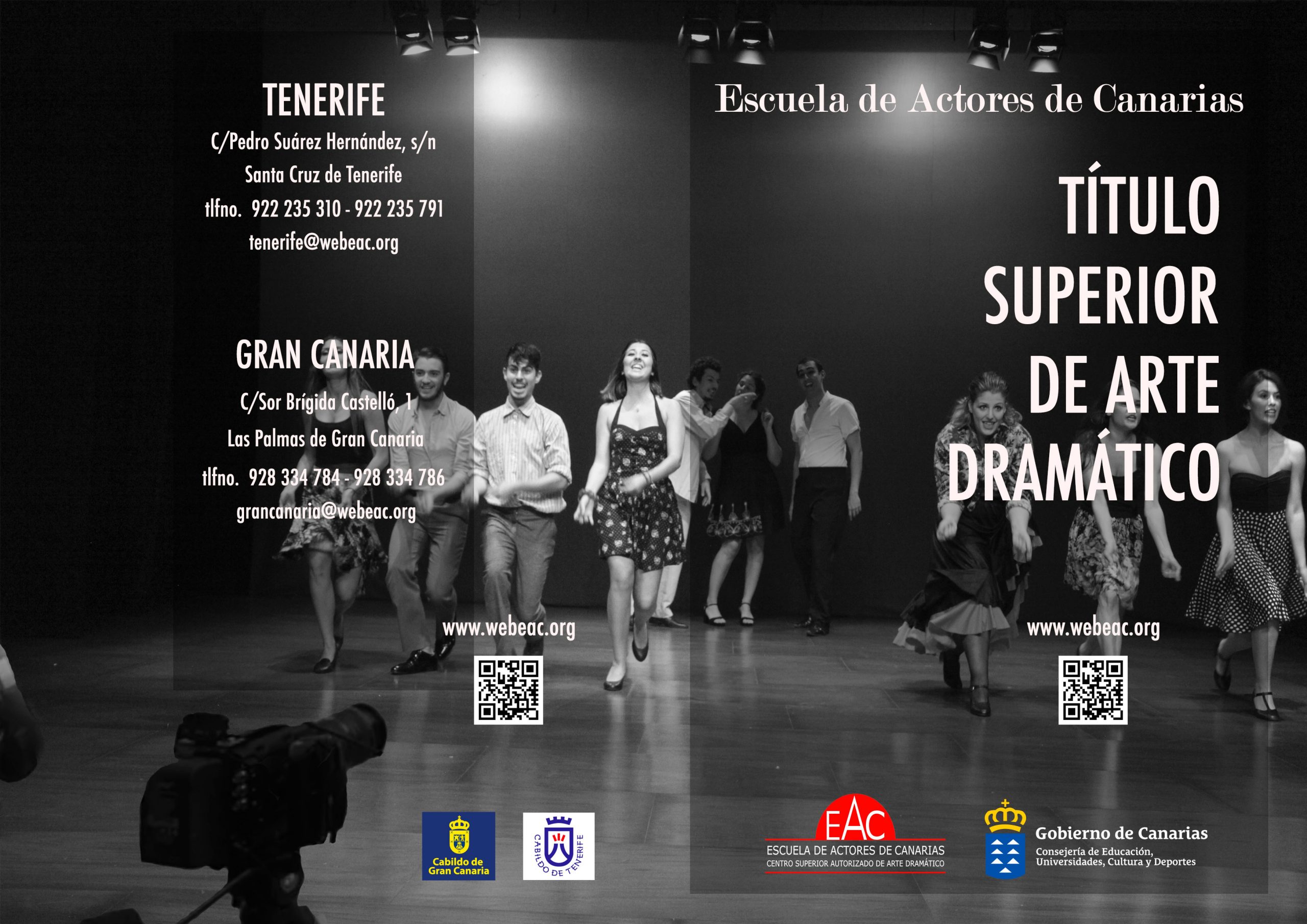 Escuela de Actores de Canarias, suspensión de actividades